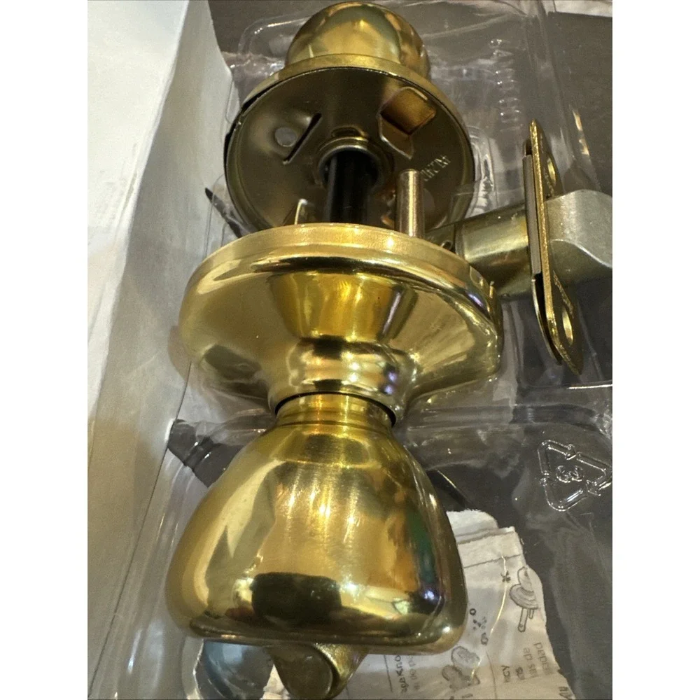 Kwikset Bed‎ And Bath Polished Brass 300t 3 Cp V1